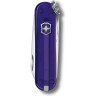 Нож-брелок Victorinox Classic SD 0.6223.T29G, фиолетовый