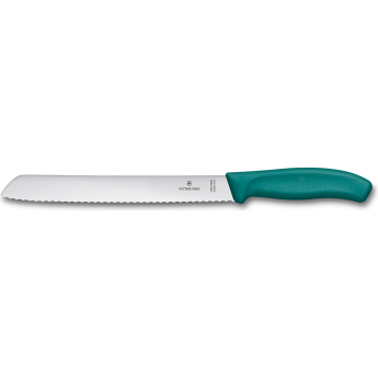 Нож для хлеба Victorinox Swiss Classic, зелёная рукоять